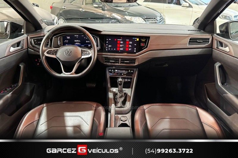VOLKSWAGEN VIRTUS 1.0 200 TSI HIGHLINE 2023/2023 GARCEZ VEÍCULOS BENTO GONÇALVES / Carros no Vale