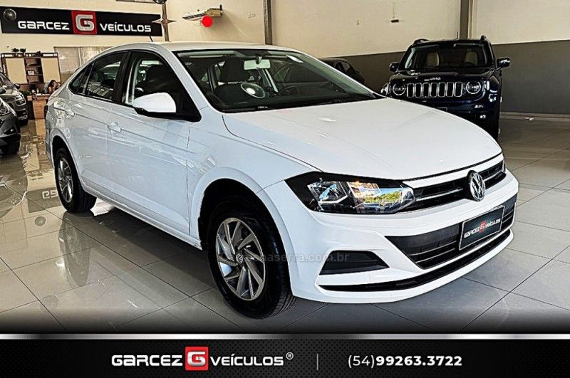 VOLKSWAGEN VIRTUS 1.6 MSI SENSE TOTAL 2019/2020 GARCEZ VEÍCULOS BENTO GONÇALVES / Carros no Vale
