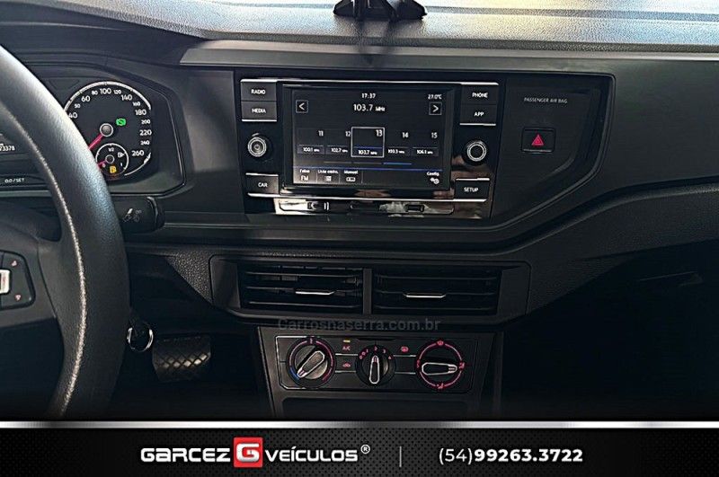 VOLKSWAGEN VIRTUS 1.6 MSI SENSE TOTAL 2019/2020 GARCEZ VEÍCULOS BENTO GONÇALVES / Carros no Vale