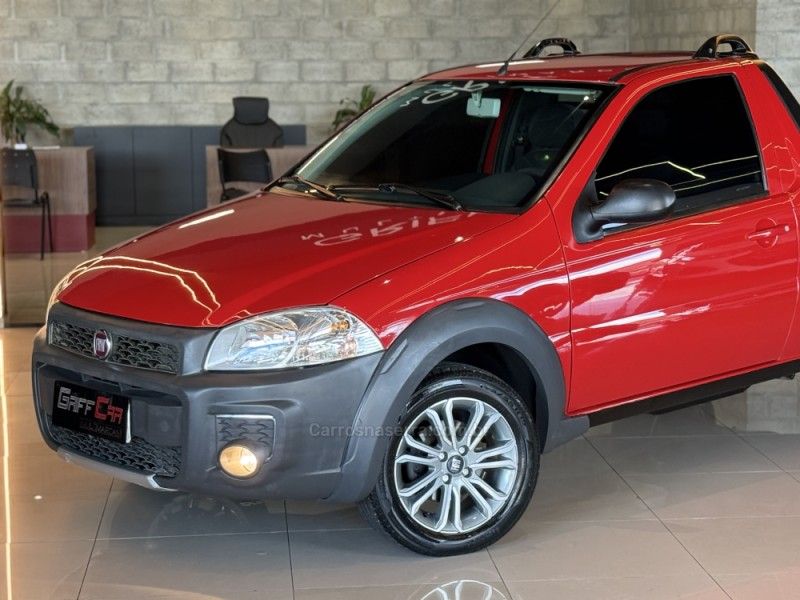 FIAT STRADA 1.4 MPI HARD WORKING CS 8V 2016/2017 GRIFFCAR MULTIMARCAS DOIS IRMÃOS / Carros no Vale