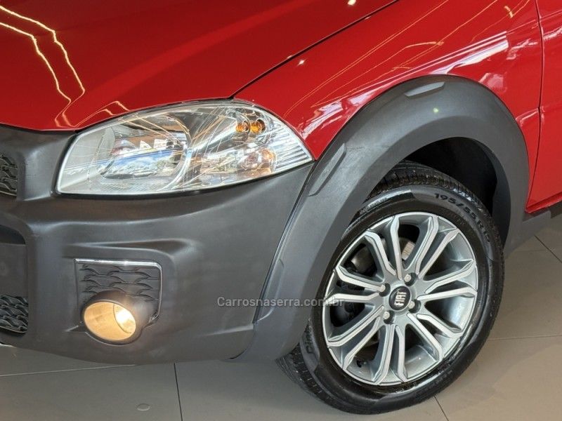 FIAT STRADA 1.4 MPI HARD WORKING CS 8V 2016/2017 GRIFFCAR MULTIMARCAS DOIS IRMÃOS / Carros no Vale