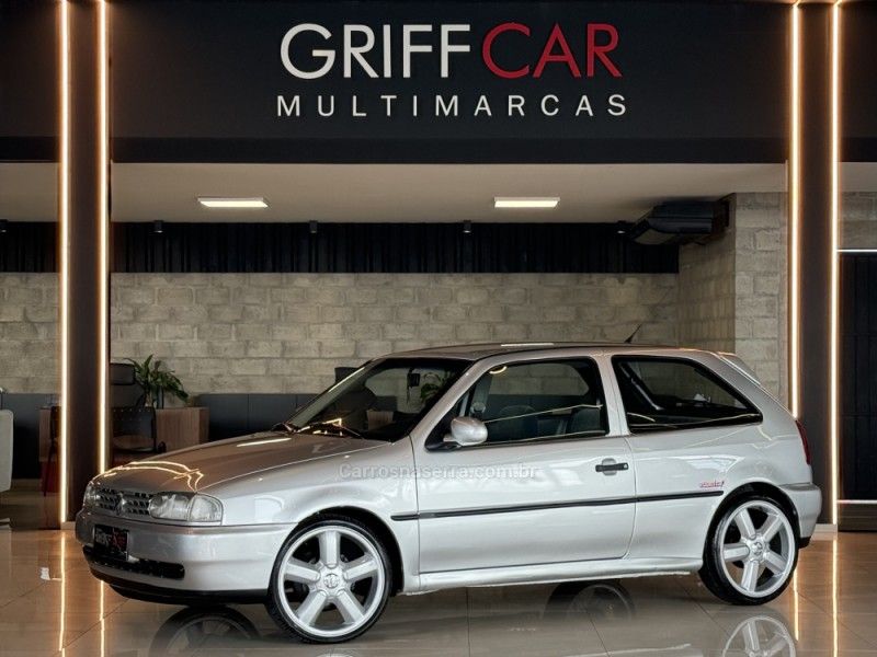 VOLKSWAGEN GOL 1.8 I ATLANTA 8V 1996/1996 GRIFFCAR MULTIMARCAS DOIS IRMÃOS / Carros no Vale