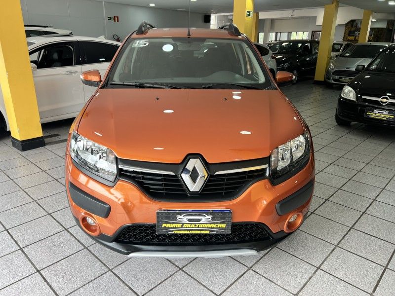 RENAULT SANDERO 1.6 STEPWAY EASY R 16V 2015/2015 PRIME MULTIMARCAS CAXIAS DO SUL / Carros no Vale RENAULT SANDERO 1.6 STEPWAY EASY R 16V 2015/2015 PRIME MULTIMARCAS CAXIAS DO SUL / Carros no Vale