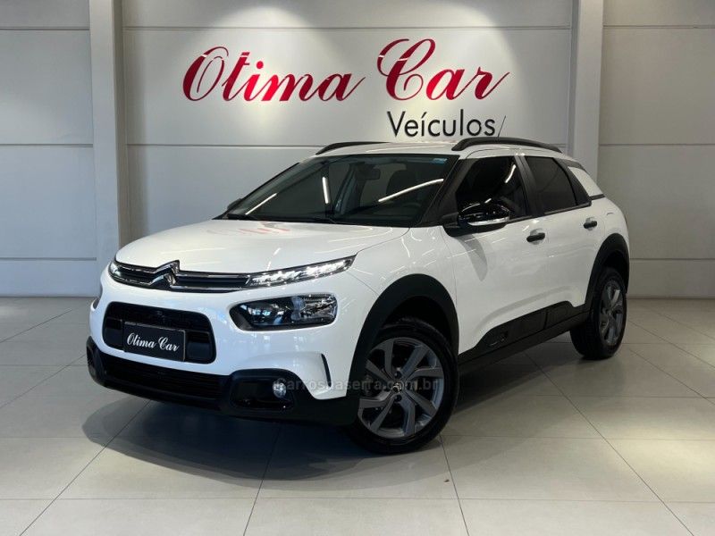 CITROËN C4 CACTUS 1.6 VTI FEEL BUS 2020/2021 ÓTIMA CAR FLORES DA CUNHA / Carros no Vale