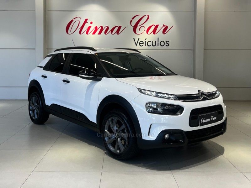 CITROËN C4 CACTUS 1.6 VTI FEEL BUS 2020/2021 ÓTIMA CAR FLORES DA CUNHA / Carros no Vale