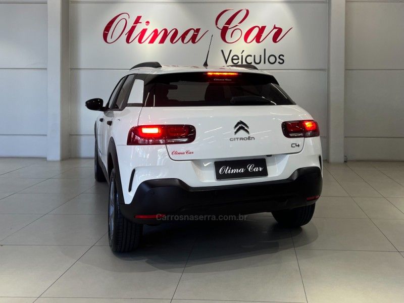 CITROËN C4 CACTUS 1.6 VTI FEEL BUS 2020/2021 ÓTIMA CAR FLORES DA CUNHA / Carros no Vale