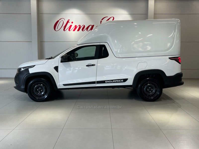 FIAT STRADA 1.4 ENDURANCE PLUS CS 8V 2021/2021 ÓTIMA CAR FLORES DA CUNHA / Carros no Vale