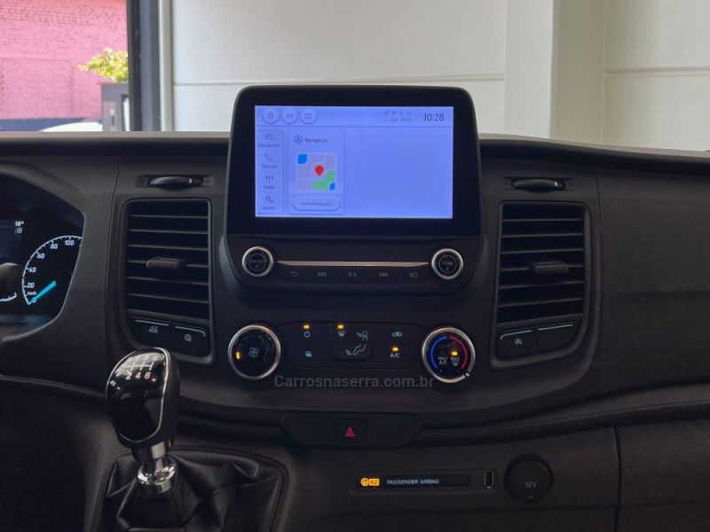 FORD TRANSIT 2.2 PASSAGEIRO TURBO 3P 2022/2023 ÓTIMA CAR FLORES DA CUNHA / Carros no Vale