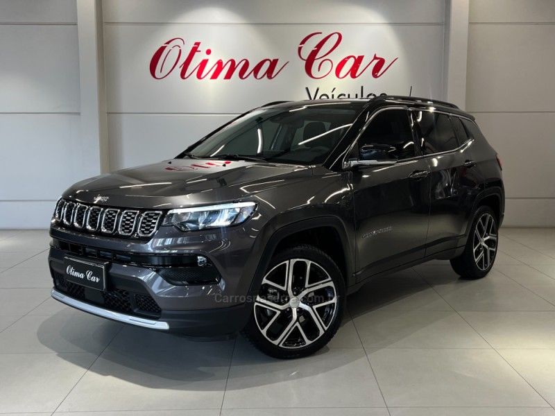 JEEP COMPASS 1.3 LIMITED T270 16V TURBO 2024/2025 ÓTIMA CAR FLORES DA CUNHA / Carros no Vale JEEP COMPASS 1.3 LIMITED T270 16V TURBO 2024/2025 ÓTIMA CAR FLORES DA CUNHA / Carros no Vale