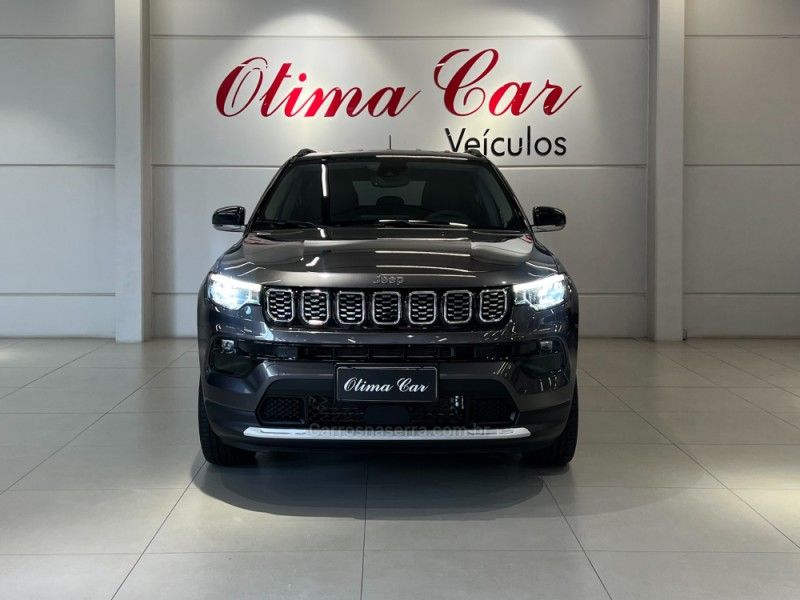 JEEP COMPASS 1.3 LIMITED T270 16V TURBO 2024/2025 ÓTIMA CAR FLORES DA CUNHA / Carros no Vale JEEP COMPASS 1.3 LIMITED T270 16V TURBO 2024/2025 ÓTIMA CAR FLORES DA CUNHA / Carros no Vale