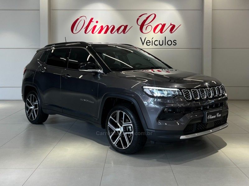 JEEP COMPASS 1.3 LIMITED T270 16V TURBO 2024/2025 ÓTIMA CAR FLORES DA CUNHA / Carros no Vale JEEP COMPASS 1.3 LIMITED T270 16V TURBO 2024/2025 ÓTIMA CAR FLORES DA CUNHA / Carros no Vale