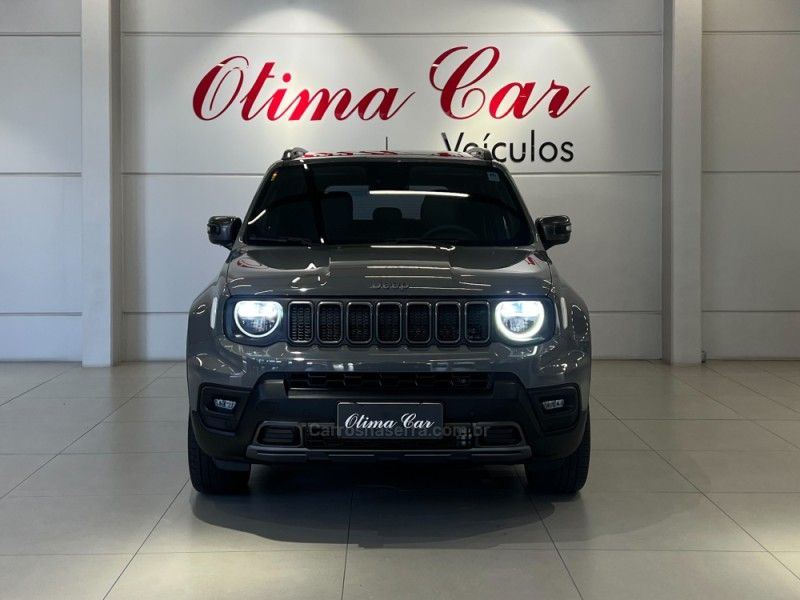 JEEP RENEGADE 1.3 S T270 16V TURBO 4×4 2022/2022 ÓTIMA CAR FLORES DA CUNHA / Carros no Vale