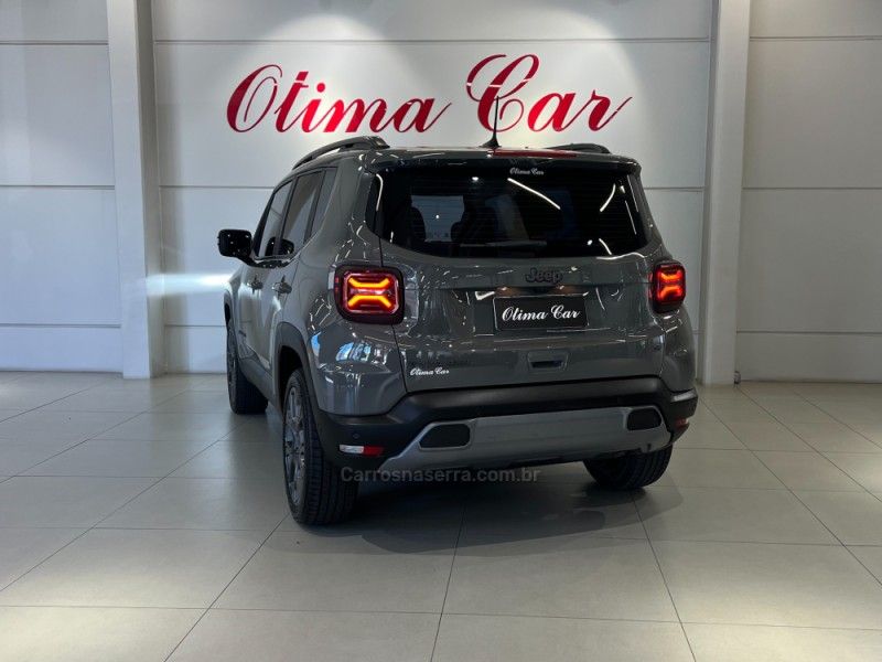 JEEP RENEGADE 1.3 S T270 16V TURBO 4×4 2022/2022 ÓTIMA CAR FLORES DA CUNHA / Carros no Vale