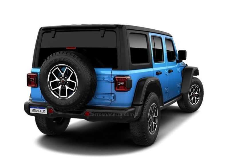 JEEP WRANGLER 2.0 RUBICON 4X4 AT8 16V 2025/2025 ÓTIMA CAR FLORES DA CUNHA / Carros no Vale