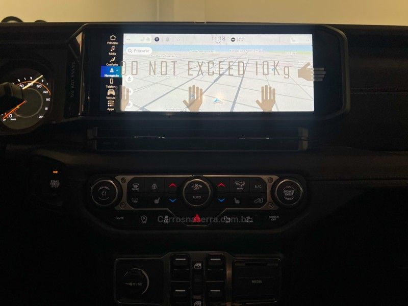 JEEP WRANGLER 2.0 RUBICON 4X4 AT8 16V 2025/2025 ÓTIMA CAR FLORES DA CUNHA / Carros no Vale