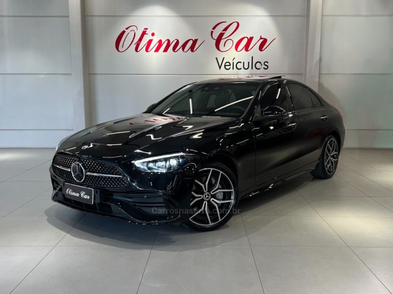 MERCEDES-BENZ C 300 2.0 EQ BOOST AMG LINE HÍBRIDO 2022/2022 ÓTIMA CAR FLORES DA CUNHA / Carros no Vale MERCEDES-BENZ C 300 2.0 EQ BOOST AMG LINE HÍBRIDO 2022/2022 ÓTIMA CAR FLORES DA CUNHA / Carros no Vale