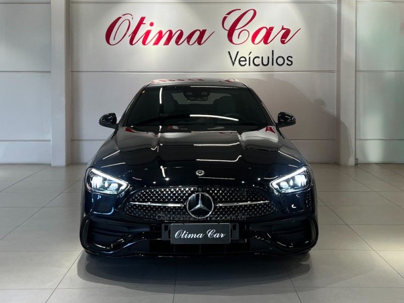 MERCEDES-BENZ C 300 2.0 EQ BOOST AMG LINE HÍBRIDO 2022/2022 ÓTIMA CAR FLORES DA CUNHA / Carros no Vale MERCEDES-BENZ C 300 2.0 EQ BOOST AMG LINE HÍBRIDO 2022/2022 ÓTIMA CAR FLORES DA CUNHA / Carros no Vale