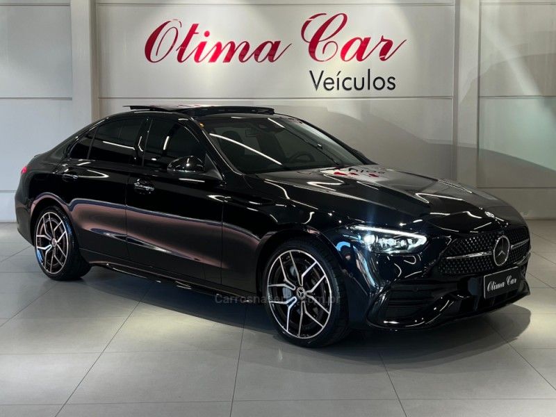 MERCEDES-BENZ C 300 2.0 EQ BOOST AMG LINE HÍBRIDO 2022/2022 ÓTIMA CAR FLORES DA CUNHA / Carros no Vale MERCEDES-BENZ C 300 2.0 EQ BOOST AMG LINE HÍBRIDO 2022/2022 ÓTIMA CAR FLORES DA CUNHA / Carros no Vale