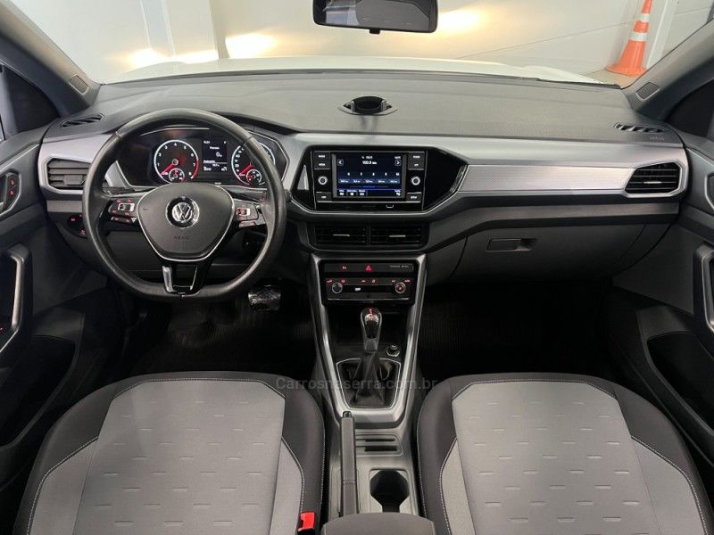 VOLKSWAGEN T-CROSS 1.0 COMFORTLINE TSI 2019/2020 ÓTIMA CAR FLORES DA CUNHA / Carros no Vale