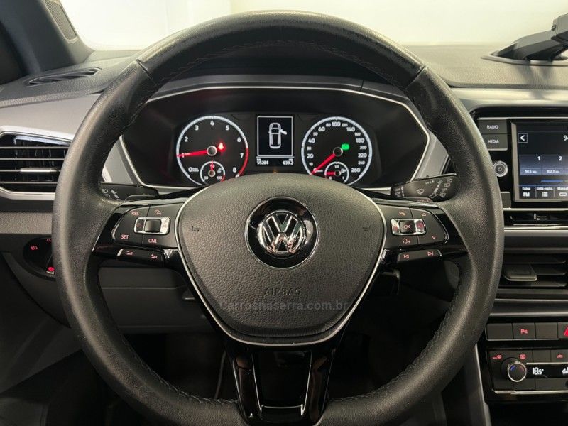 VOLKSWAGEN T-CROSS 1.0 COMFORTLINE TSI 2019/2020 ÓTIMA CAR FLORES DA CUNHA / Carros no Vale