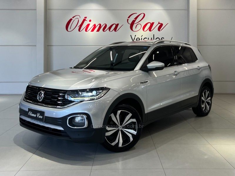 VOLKSWAGEN T-CROSS 1.4 HIGHLINE TSI 16V 2019/2020 ÓTIMA CAR FLORES DA CUNHA / Carros no Vale