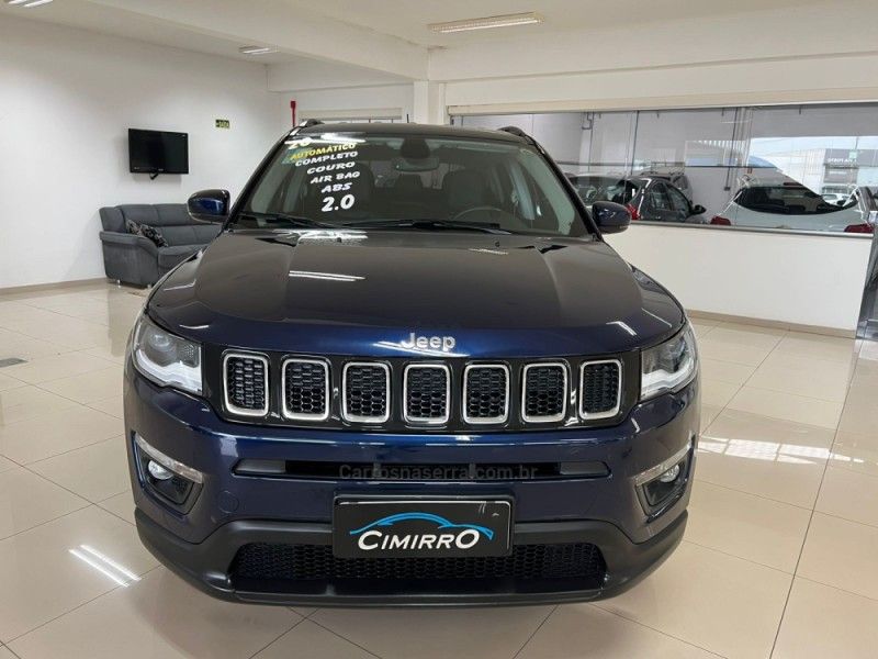 JEEP COMPASS 2.0 16V LONGITUDE 2020/2020 CIMIRRO AUTOMÓVEIS TAQUARA / Carros no Vale