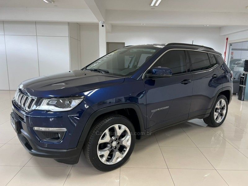 JEEP COMPASS 2.0 16V LONGITUDE 2020/2020 CIMIRRO AUTOMÓVEIS TAQUARA / Carros no Vale