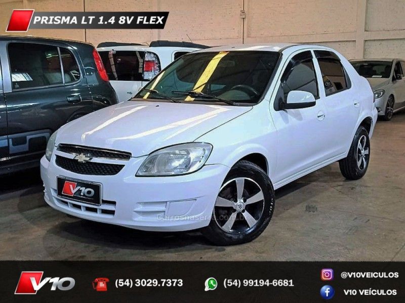 CHEVROLET PRISMA 1.4 MPFI LT 8V 2012/2012 V10 VEÍCULOS CAXIAS DO SUL / Carros no Vale