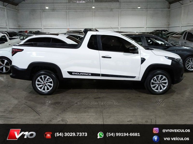 FIAT STRADA 1.4 ENDURANCE PLUS CS 8V 2020/2021 V10 VEÍCULOS CAXIAS DO SUL / Carros no Vale