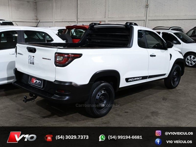 FIAT STRADA 1.4 ENDURANCE PLUS CS 8V 2020/2021 V10 VEÍCULOS CAXIAS DO SUL / Carros no Vale