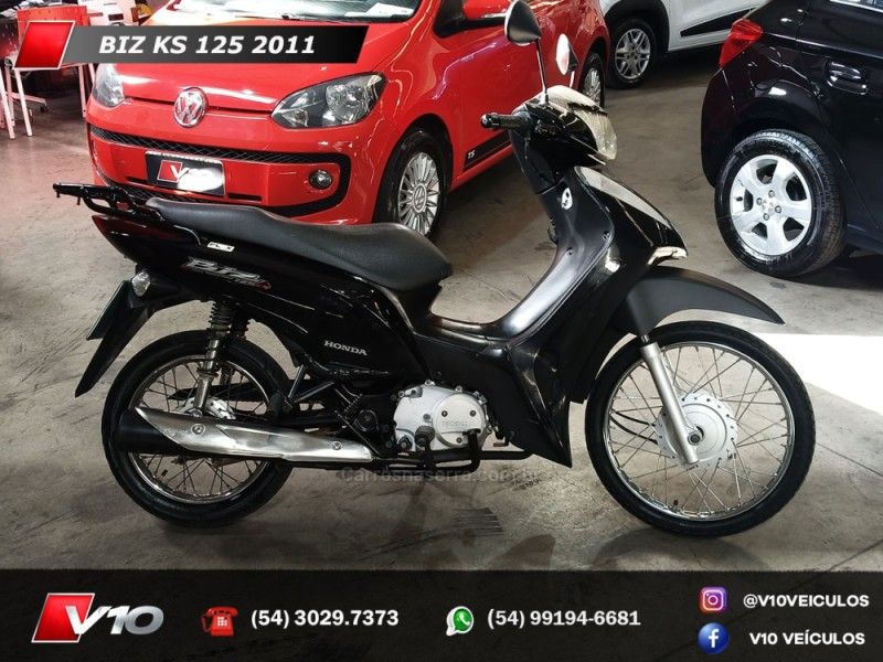 Honda Motos BIZ 125 KS 2011/2011 V10 VEÍCULOS CAXIAS DO SUL / Carros no Vale