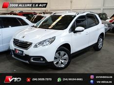 PEUGEOT 2008 1.6 16V ALLURE 2016/2017 V10 VEÍCULOS CAXIAS DO SUL / Carros no Vale