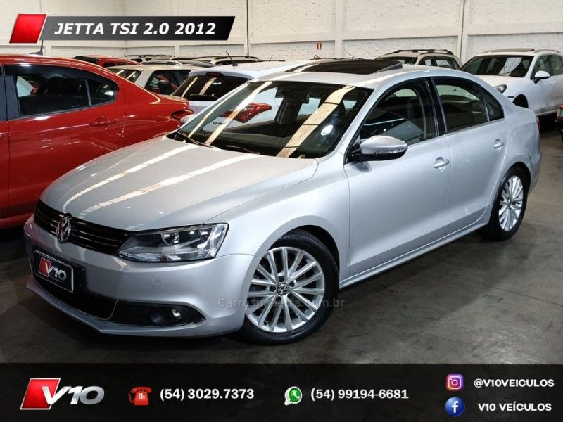 VOLKSWAGEN JETTA 2.0 TSI DSG HIGHLINE 200CV 2012/2012 V10 VEÍCULOS CAXIAS DO SUL / Carros no Vale VOLKSWAGEN JETTA 2.0 TSI DSG HIGHLINE 200CV 2012/2012 V10 VEÍCULOS CAXIAS DO SUL / Carros no Vale
