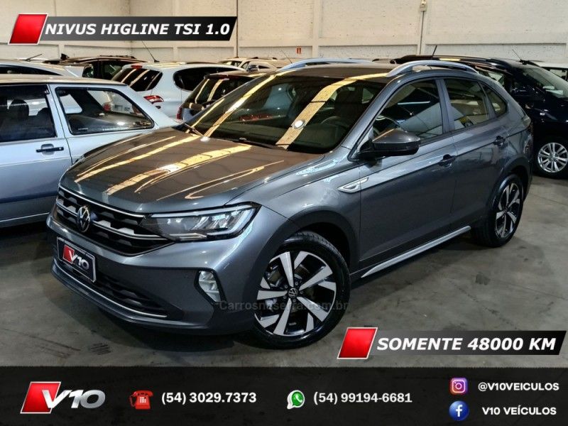 VOLKSWAGEN NIVUS 1.0 TSI HIGHLINE 2022/2022 V10 VEÍCULOS CAXIAS DO SUL / Carros no Vale