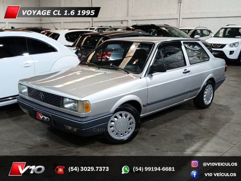 VOLKSWAGEN VOYAGE 1.6 CL 8V 1994/1995 V10 VEÍCULOS CAXIAS DO SUL / Carros no Vale