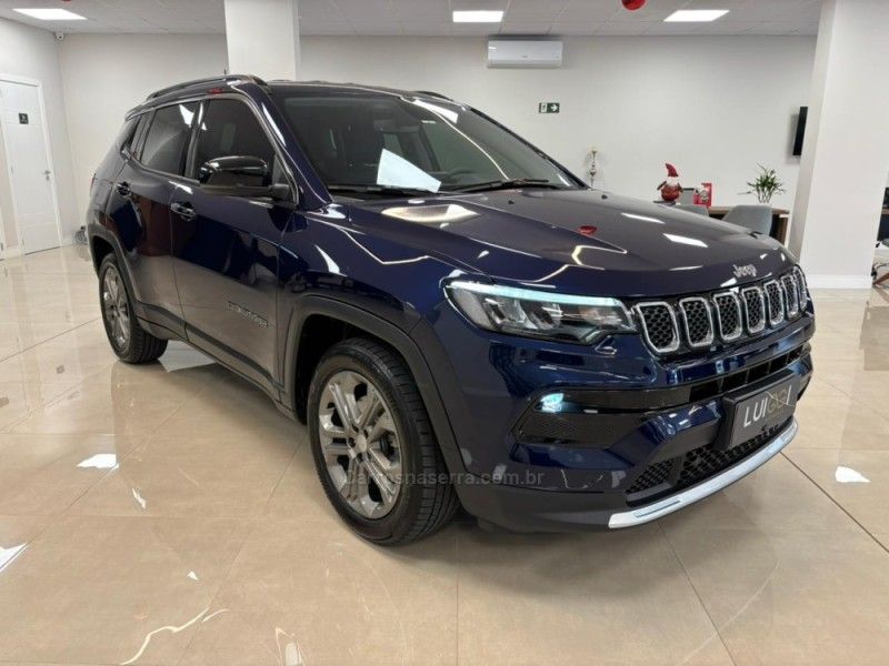 JEEP COMPASS 1.3 LONGITUDE T270 16V TURBO 4X2 2023/2023 LUIGGI AUTOMÓVEIS CARLOS BARBOSA / Carros no Vale JEEP COMPASS 1.3 LONGITUDE T270 16V TURBO 4X2 2023/2023 LUIGGI AUTOMÓVEIS CARLOS BARBOSA / Carros no Vale