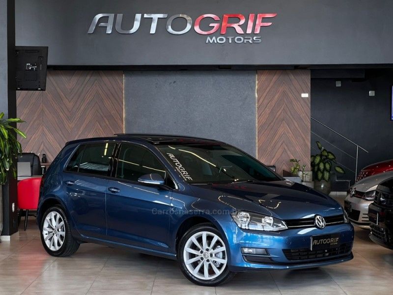 VOLKSWAGEN GOLF 1.4 TSI COMFORTLINE 16V 2014/2015 AUTOGRIF MOTORS CAMPO BOM / Carros no Vale