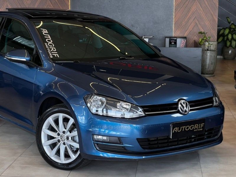 VOLKSWAGEN GOLF 1.4 TSI COMFORTLINE 16V 2014/2015 AUTOGRIF MOTORS CAMPO BOM / Carros no Vale