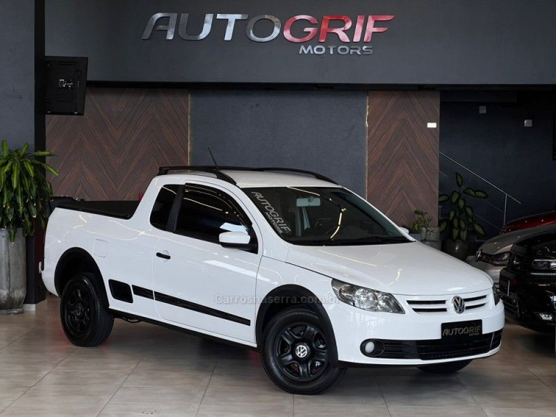 VOLKSWAGEN SAVEIRO 1.6 MI TROOPER CE 8V G.VI 2012/2012 AUTOGRIF MOTORS CAMPO BOM / Carros no Vale VOLKSWAGEN SAVEIRO 1.6 MI TROOPER CE 8V G.VI 2012/2012 AUTOGRIF MOTORS CAMPO BOM / Carros no Vale