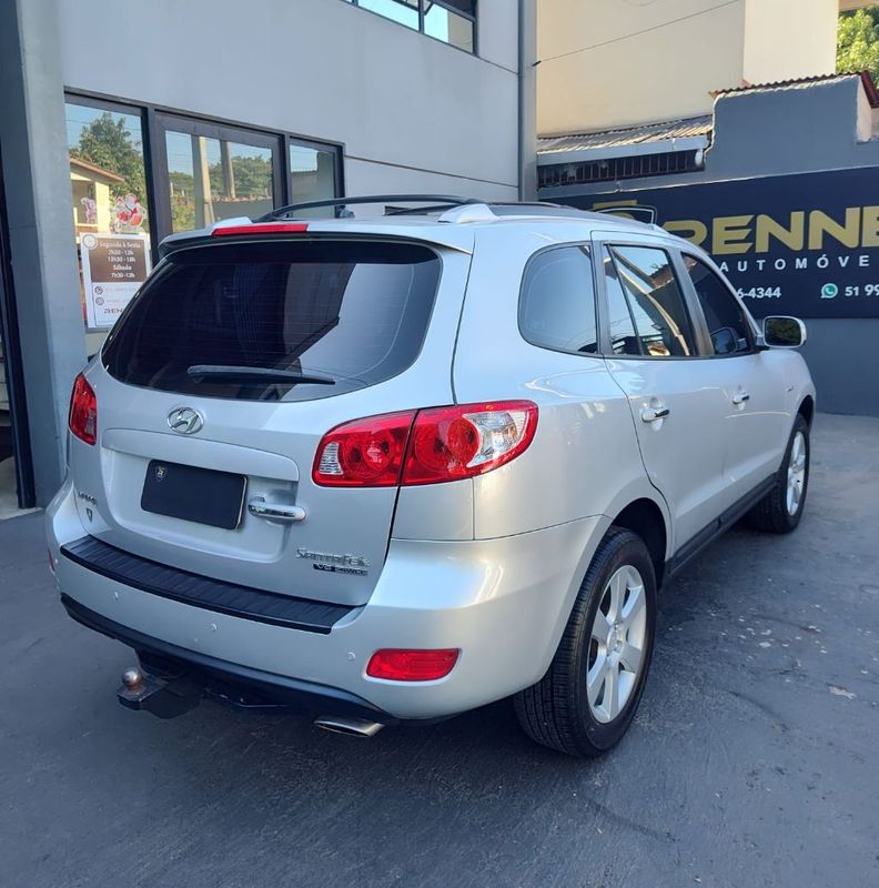 Hyundai Santa Fe GLS 2.7 V6 4x4TipTronic 2008/2008 RENNER AUTOMÓVEIS LAJEADO / Carros no Vale
