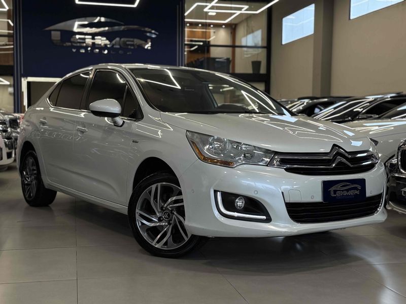 CITROEN C4 LOUNGE 1.6 EXCLUSIVE 16V TURBO 2014/2014 LEHMEN VEÍCULOS VENÂNCIO AIRES / Carros no Vale