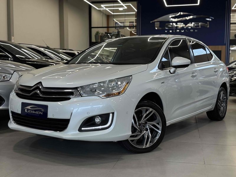 CITROEN C4 LOUNGE 1.6 EXCLUSIVE 16V TURBO 2014/2014 LEHMEN VEÍCULOS VENÂNCIO AIRES / Carros no Vale
