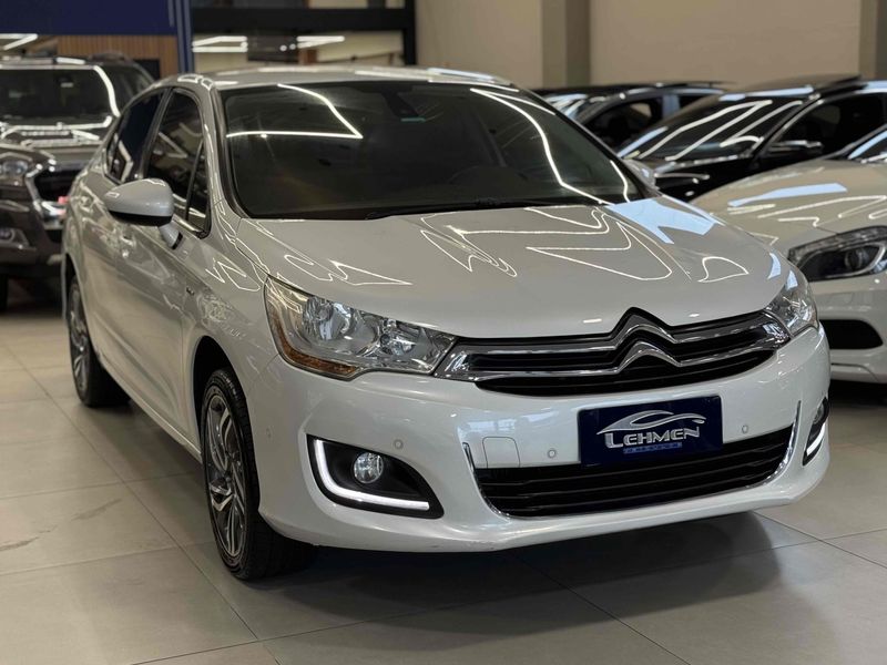 CITROEN C4 LOUNGE 1.6 EXCLUSIVE 16V TURBO 2014/2014 LEHMEN VEÍCULOS VENÂNCIO AIRES / Carros no Vale