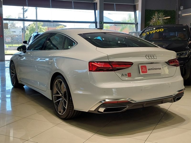 Audi A5 2.0 TFSI GASOLINA SPORTBACK S LINE S TRONIC 2022/2022 BETIOLO NOVOS E SEMINOVOS LAJEADO / Carros no Vale Audi A5 2.0 TFSI GASOLINA SPORTBACK S LINE S TRONIC 2022/2022 BETIOLO NOVOS E SEMINOVOS LAJEADO / Carros no Vale