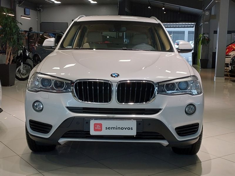 BMW X3 2.0 20I X LINE 4X4 16V GASOLINA 4P AUTOMÁTICO 2014/2015 BETIOLO NOVOS E SEMINOVOS LAJEADO / Carros no Vale