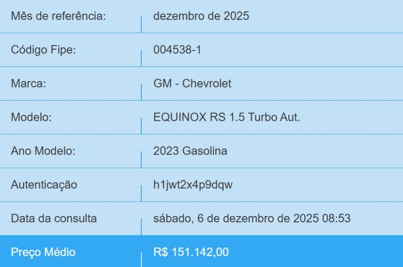Chevrolet EQUINOX 1.5 16V TURBO GASOLINA RS AUTOMÁTICO 2022/2023 BETIOLO NOVOS E SEMINOVOS LAJEADO / Carros no Vale Chevrolet EQUINOX 1.5 16V TURBO GASOLINA RS AUTOMÁTICO 2022/2023 BETIOLO NOVOS E SEMINOVOS LAJEADO / Carros no Vale