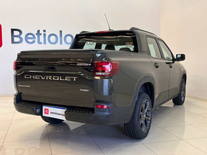 Chevrolet MONTANA 1.2 TURBO FLEX PREMIER AUTOMÁTICO 2023/2023 BETIOLO NOVOS E SEMINOVOS LAJEADO / Carros no Vale
