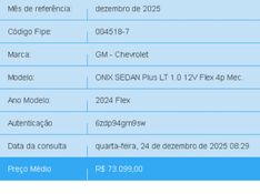 Chevrolet ONIX 1.0 FLEX PLUS LT MANUAL 2023/2024 BETIOLO NOVOS E SEMINOVOS LAJEADO / Carros no Vale