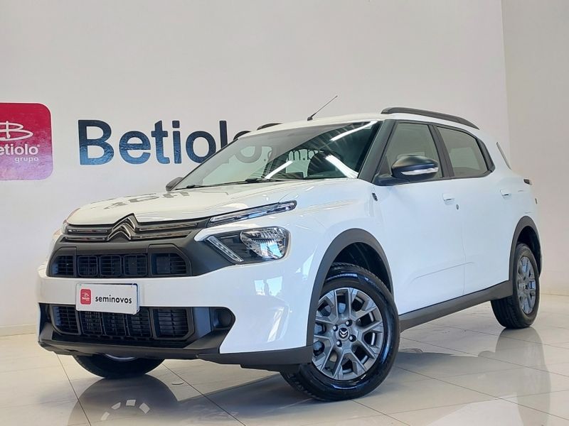 Citroen C3 AIRCROSS 1.0 TURBO 200 FLEX FEEL PACK CVT 2024/2024 BETIOLO NOVOS E SEMINOVOS LAJEADO / Carros no Vale