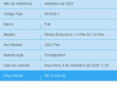 Fiat STRADA 1.4 FIRE FLEX ENDURANCE CS MANUAL 2022/2022 BETIOLO NOVOS E SEMINOVOS LAJEADO / Carros no Vale